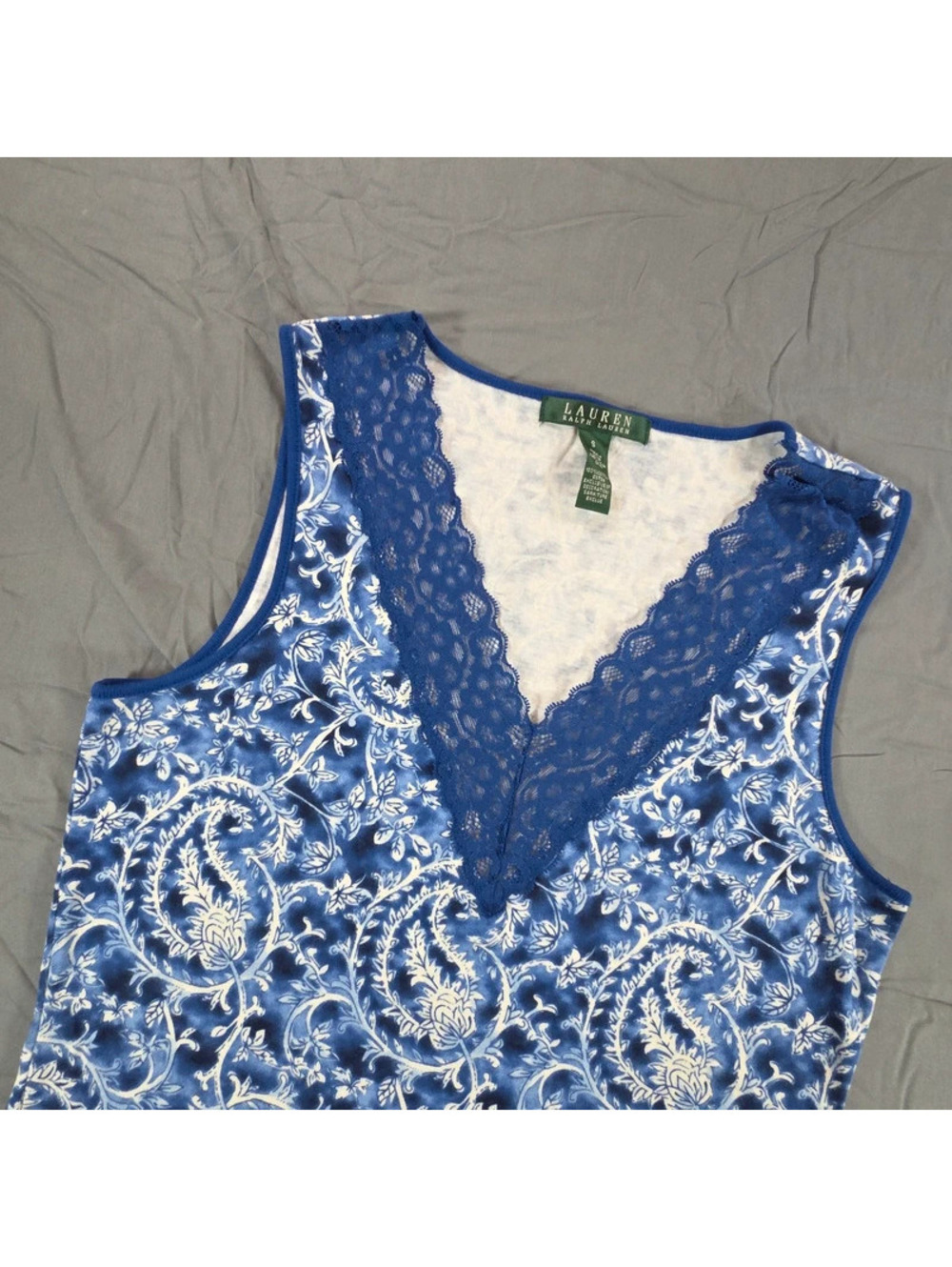 Lauren Ralph Lauren paisley print tank top